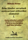Málnási Ferenc: Beke Sándor verseinek módszertani-stilisztikai elemzései I.
